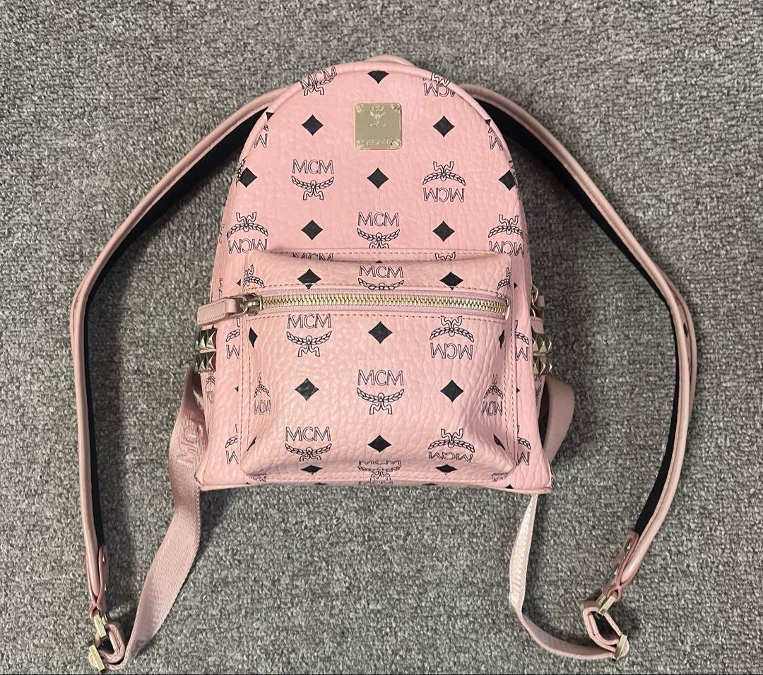 MCM ソフトピンク ミニ リュック MCM リュック ミニ ソフトピンク - メルカリ