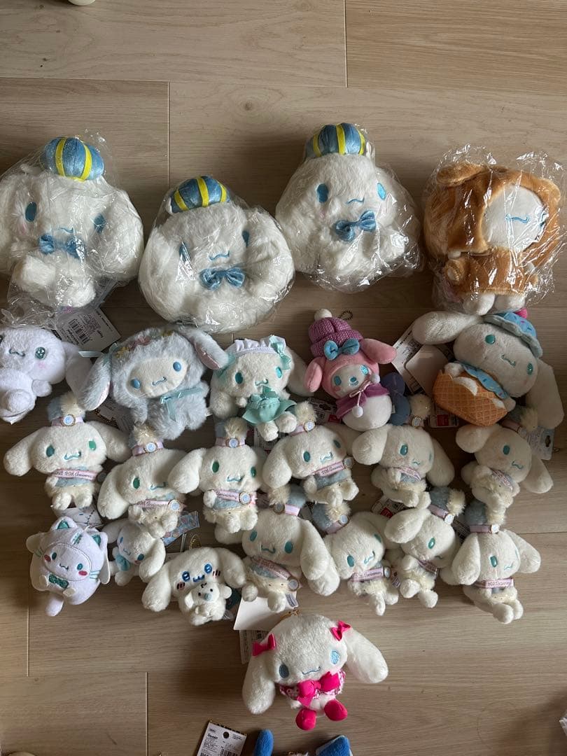 サンリオ　シナモロール　ぬいぐるみ　マスコット サンリオ］海外限定 シナモロール ぬいぐるみ マスコット – candymoon