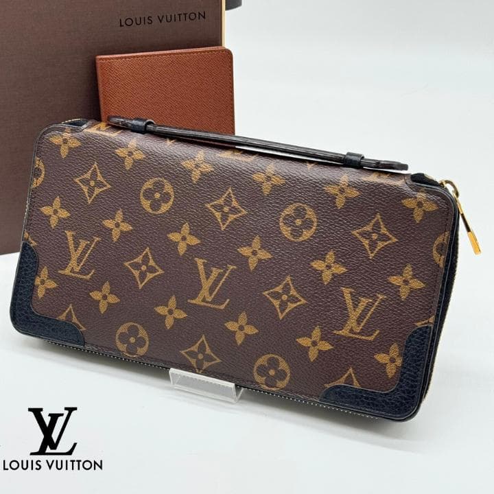 【極美品】ルイヴィトン モノグラム デイリーオーガナイザー 長財布 ノワール