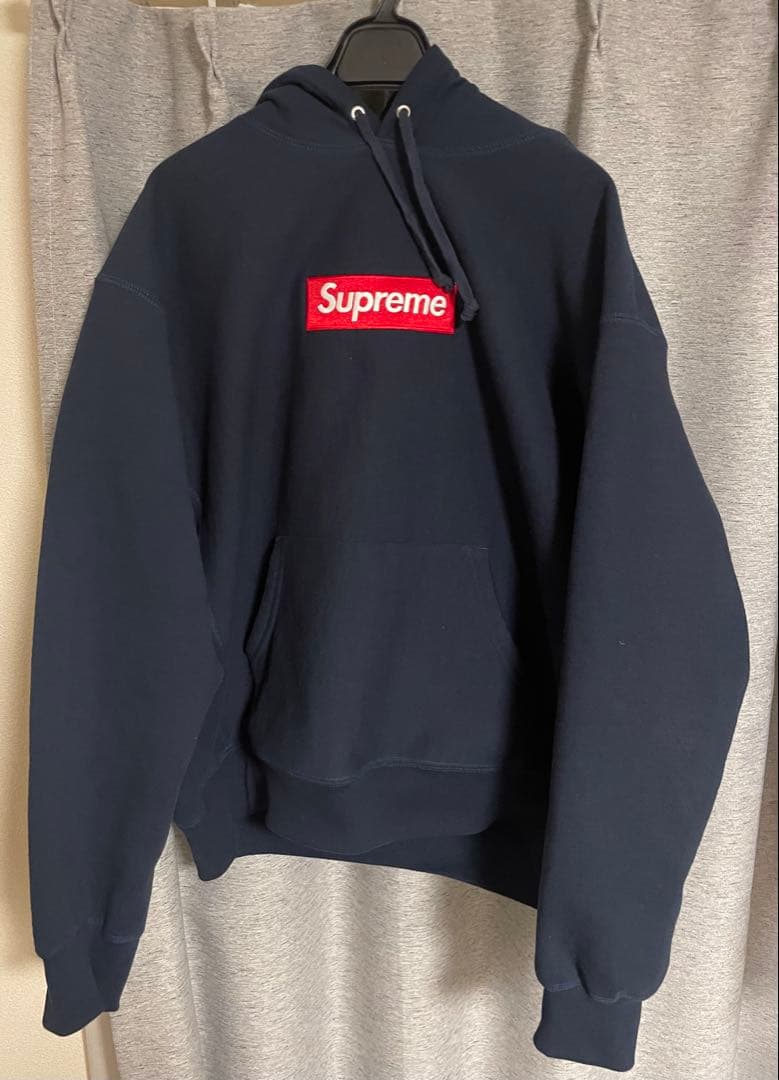 シュプリーム　ボックスロゴパーカーMレシート原本付きSupremeナイキ Supreme Box Logo Hooded Sweatshirt 