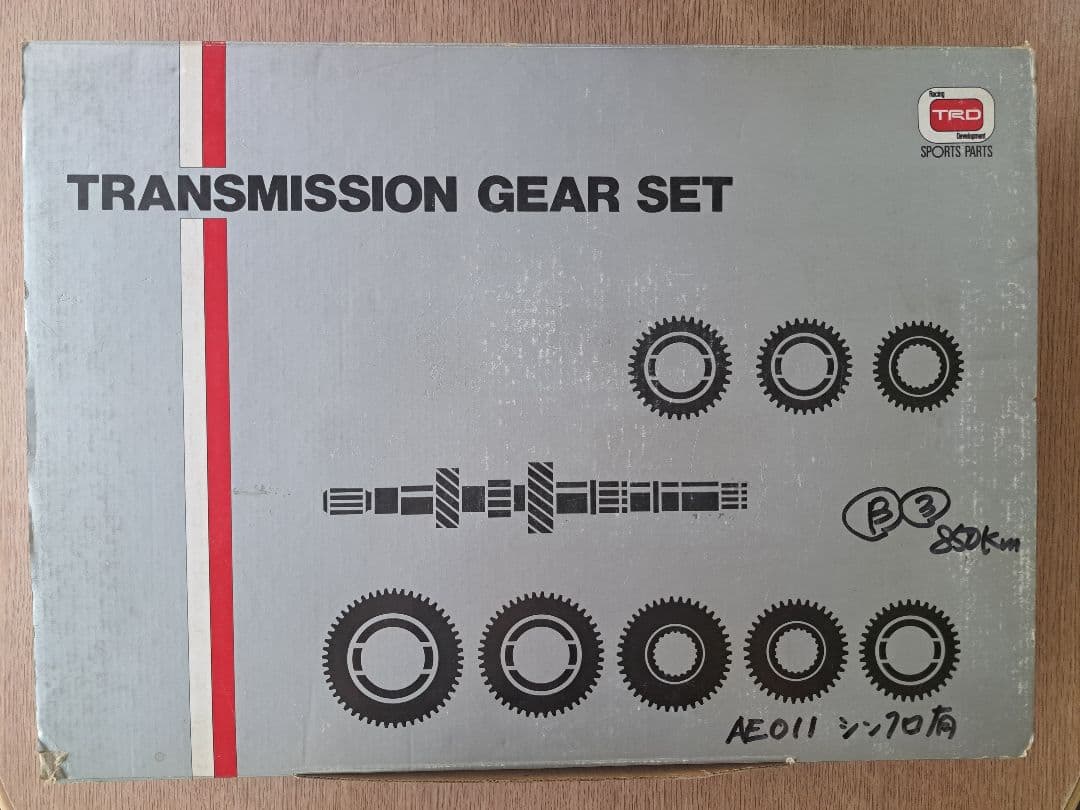 TRDクロスミッション C56•C52用タイプB中古③ 耐久確認で850Km使用