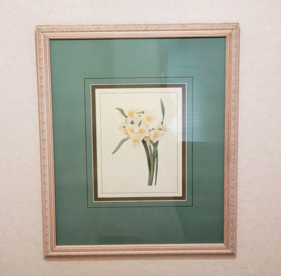 ◆絵 画 額縁 お花 ◆