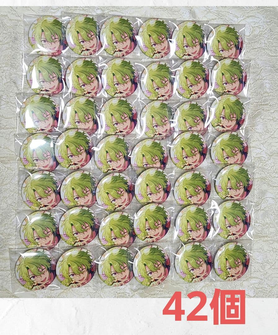 あんスタ シャッフル 缶バッジ 巴日和 42個