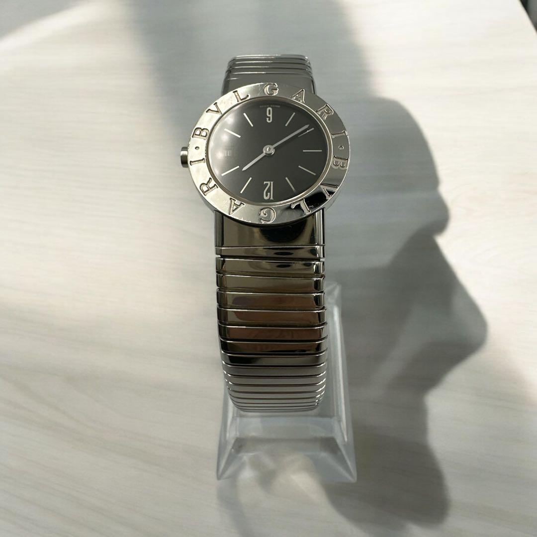 A*a様 【動作中】ブルガリ BB23 2TS トゥボガス 黒文字盤