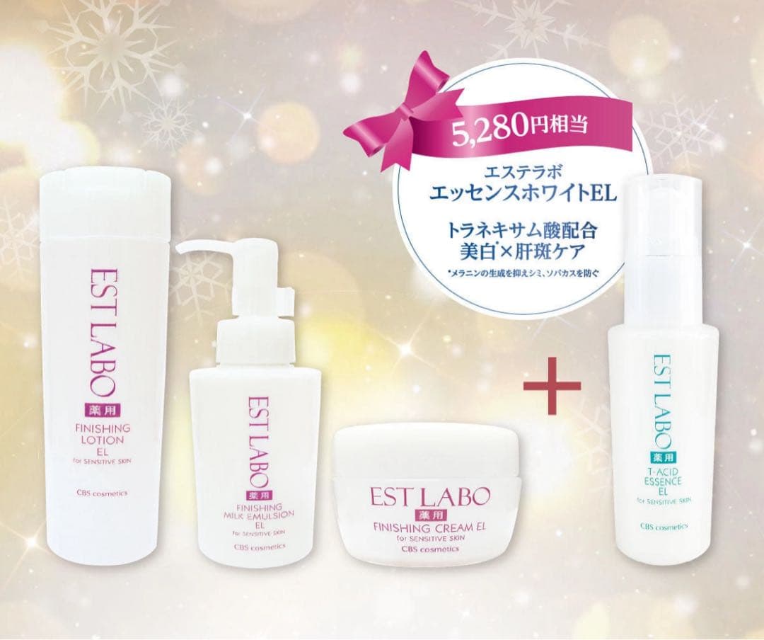 【数量限定】エステラボ プレミアムウィンタースキンケアセット 4点セット