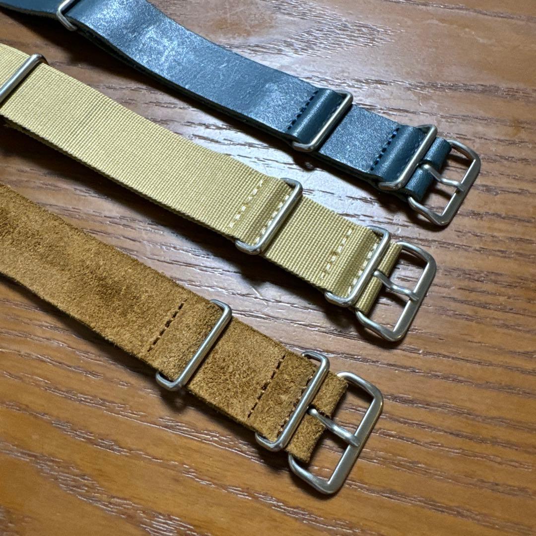 美品中古 ダブルアールエル RRL NATOベルト 3本セット - メルカリ