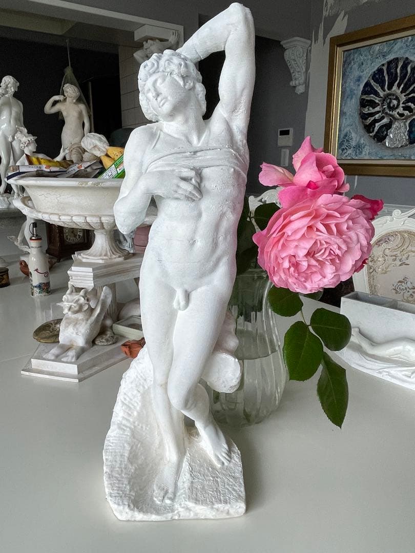 (コパ) , ミケランジェロ「瀕死の奴隷」高さ47cm 作品詳細 | 瀕死の奴隷 | イメージアーカイブ - DNPアート