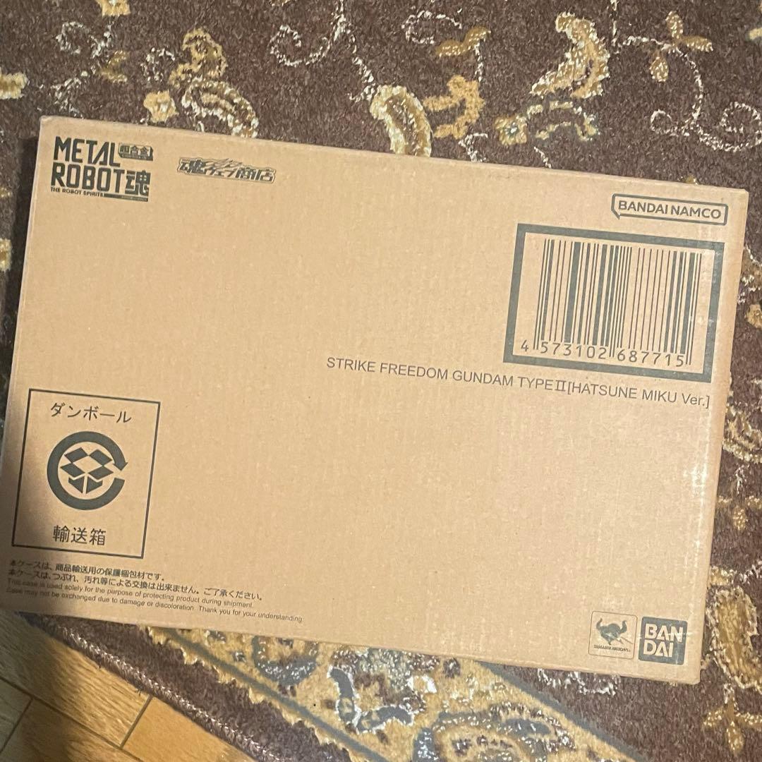 STRIKE FREEDOM GUNDAM TYPEII 初音ミクVer Metal Robot Spirits Strike Freedom Gundam Type II [Hatsune Miku