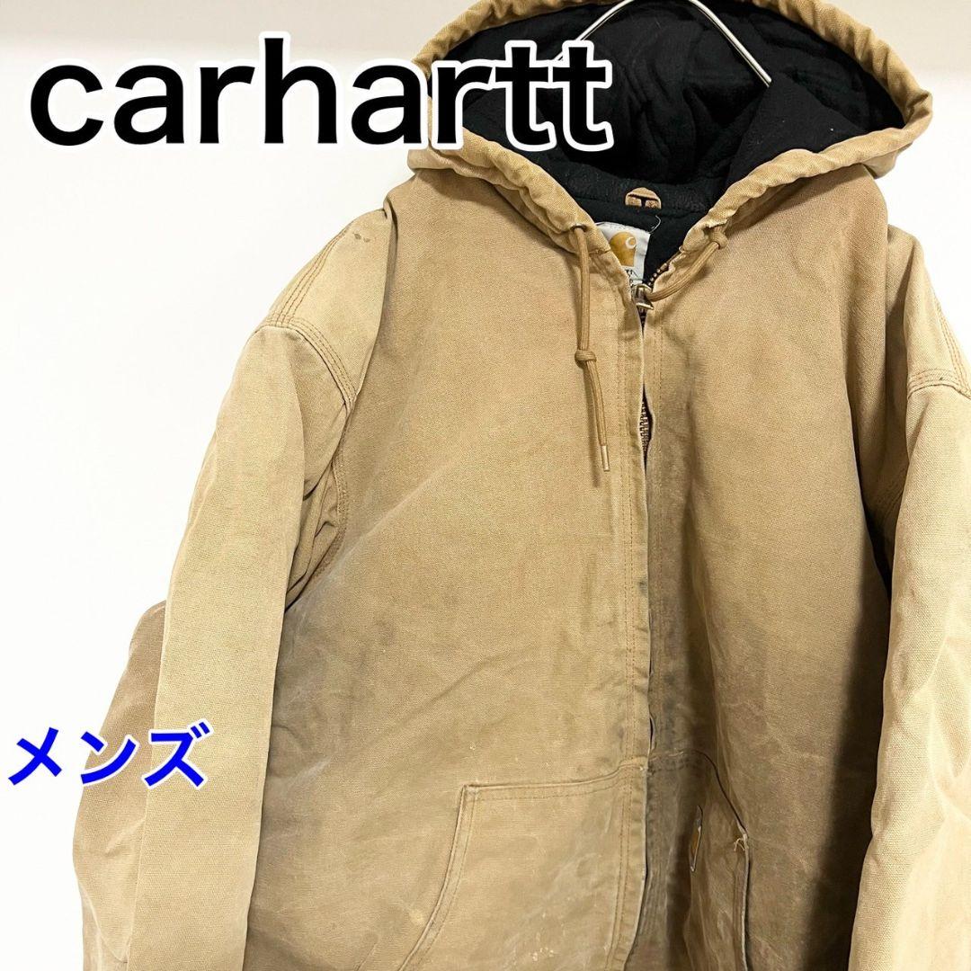 YBJ37【US輸入】Carhartt　アクティブジャケット【2XL相当】茶色