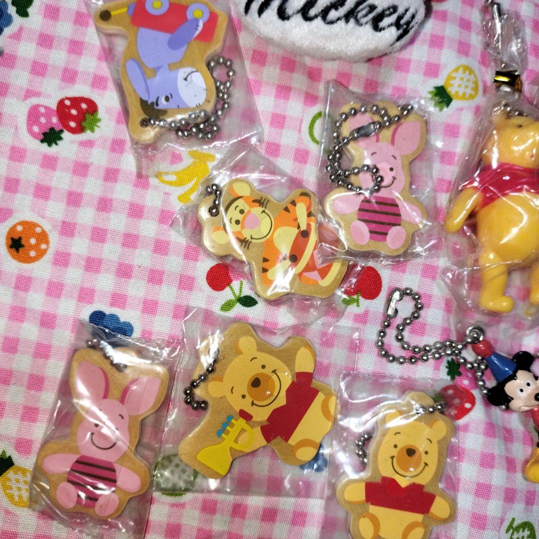 ディズニーキャラクターキーホルダーセット平成レトロ当時ものくまの