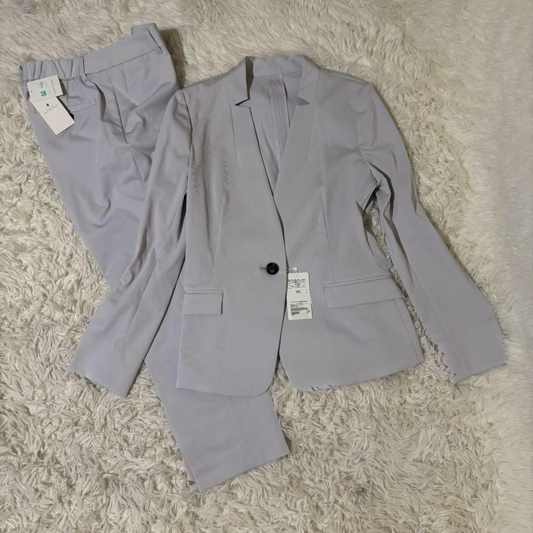 ✨新品・未使用✨グリーンレーベルリラクシング セットアップ 洗濯可 ストレッチ製