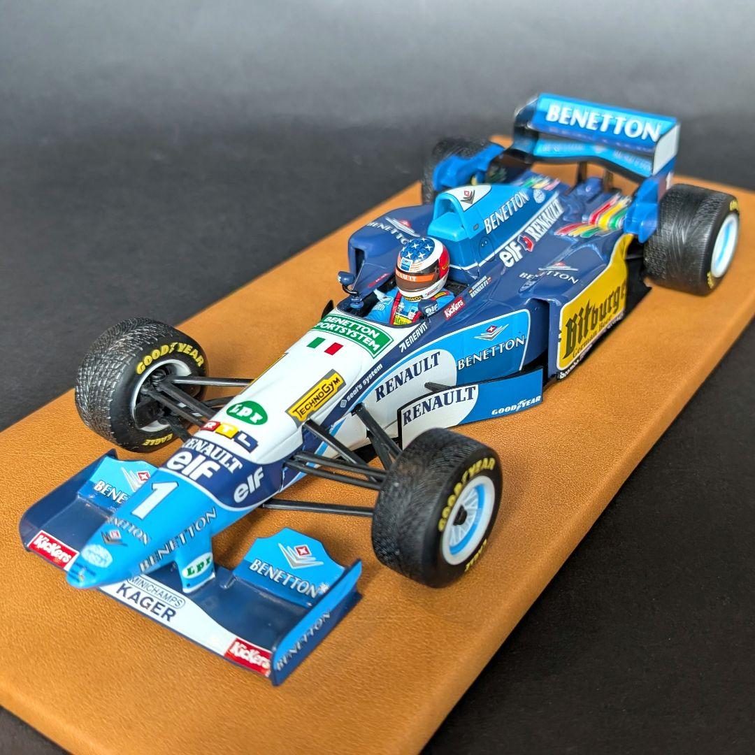 ミニチャンプス 1/18 ベネトン ルノー B195 #1 M.シューマッハ - メルカリ