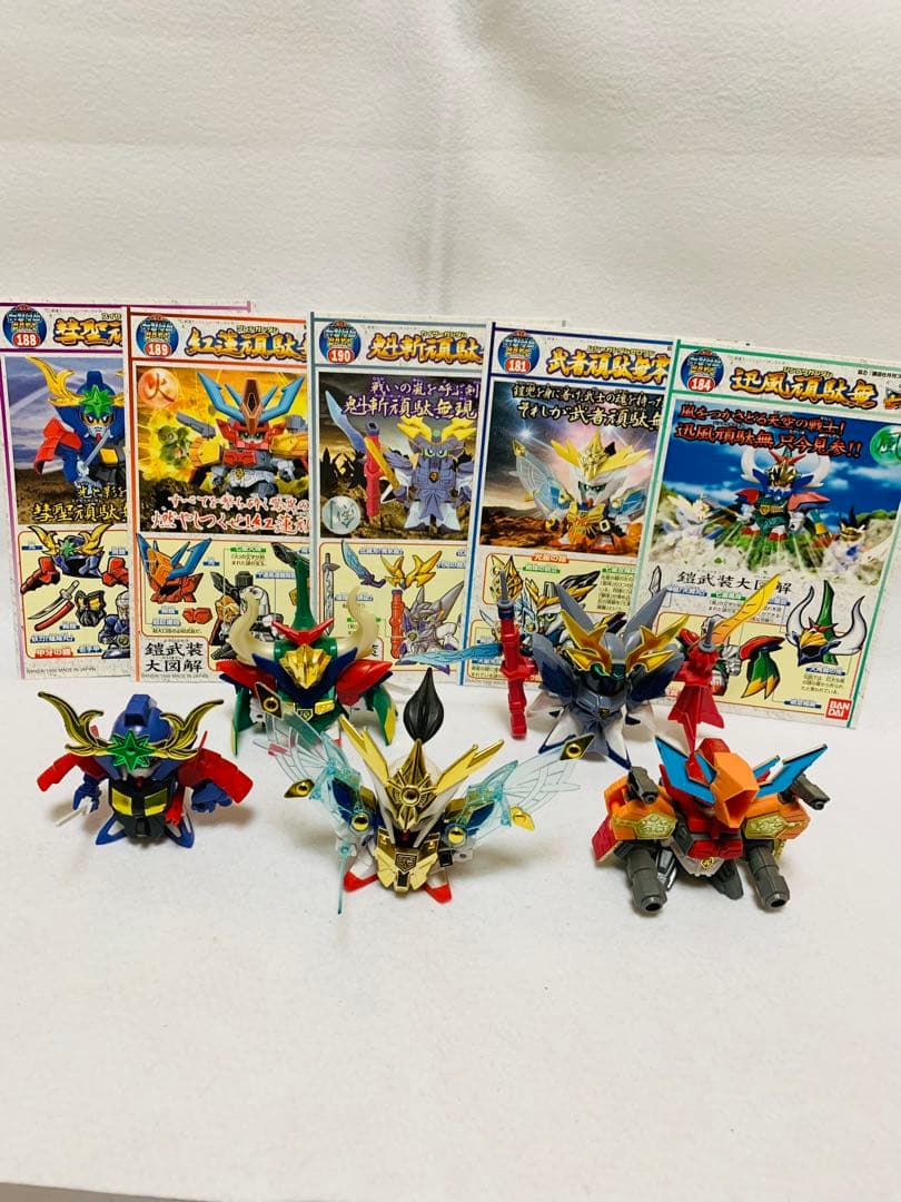 ガンプラBB戦士　天星七人衆まとめ売り　ジャンク扱い