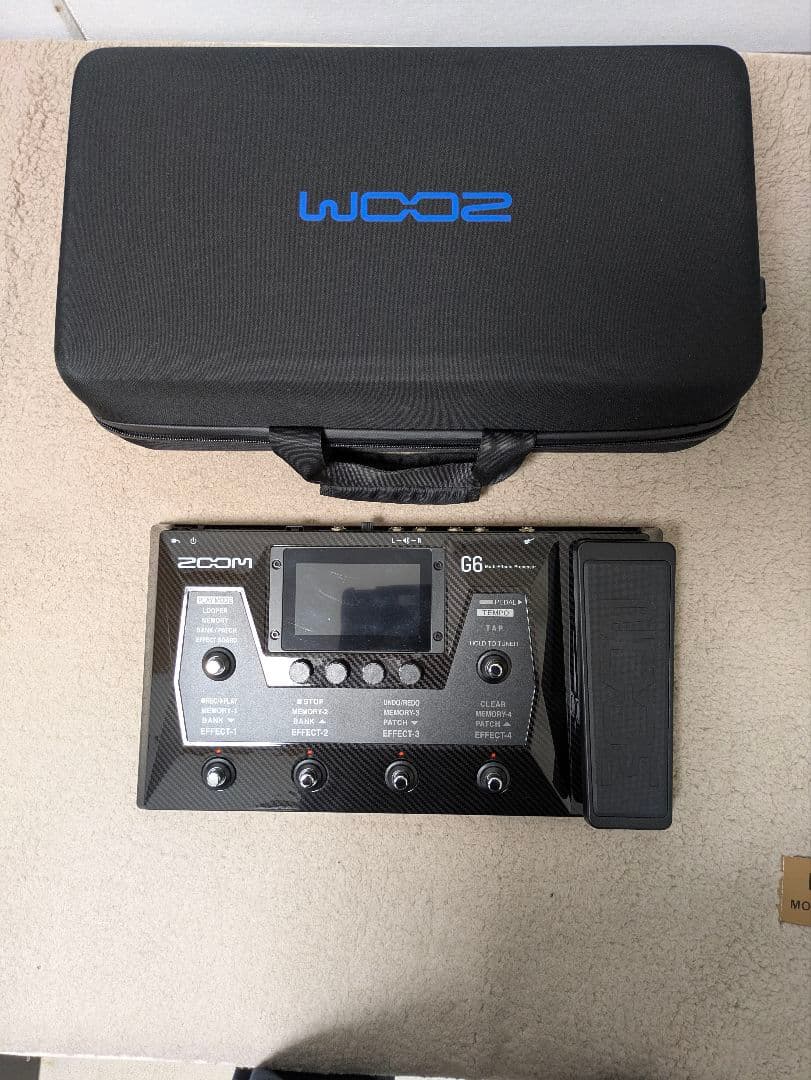 ZOOM G6 ギターエフェクター 専用ケース付き