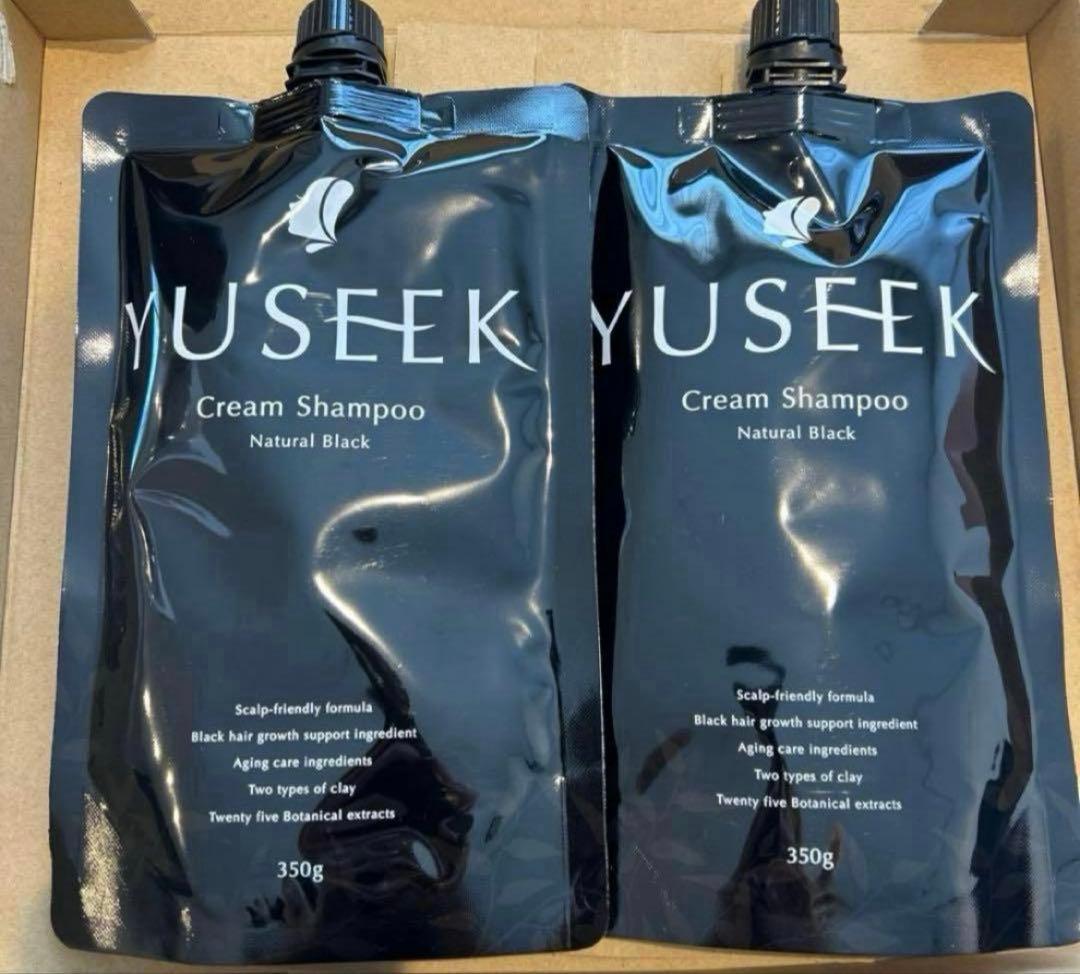 YUSEEK Cream Shampoo 2個セット