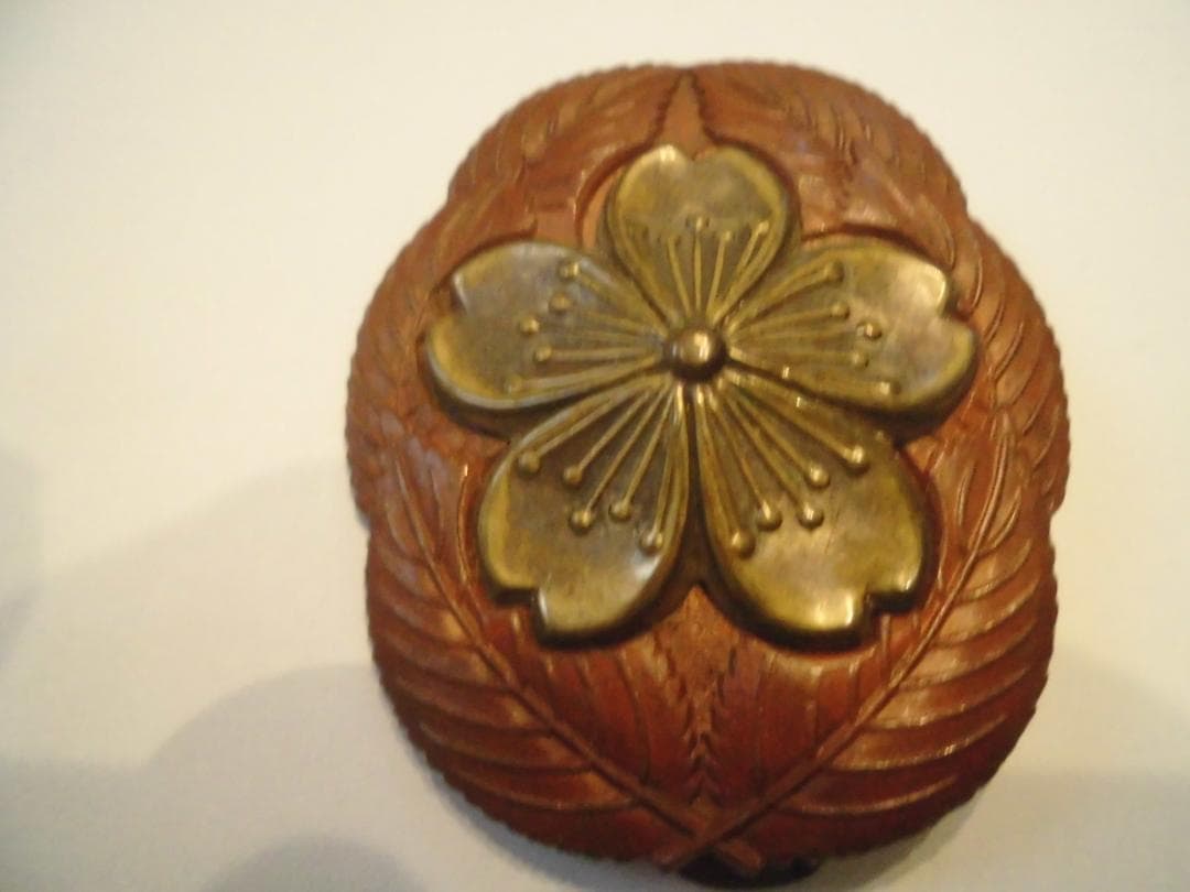 桜の花装飾 下士勤労章