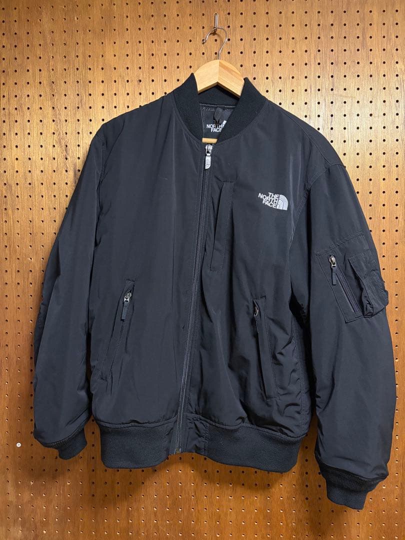 ノースフェイス NY82132 ブラック M インサレーションボンバージャケット