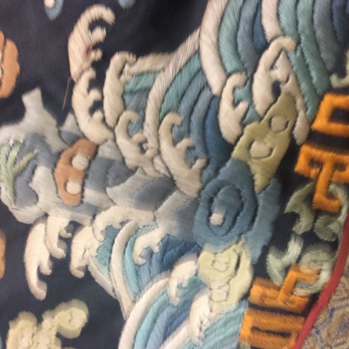 刺綉 中国美術 清時代 官服补子 - メルカリ