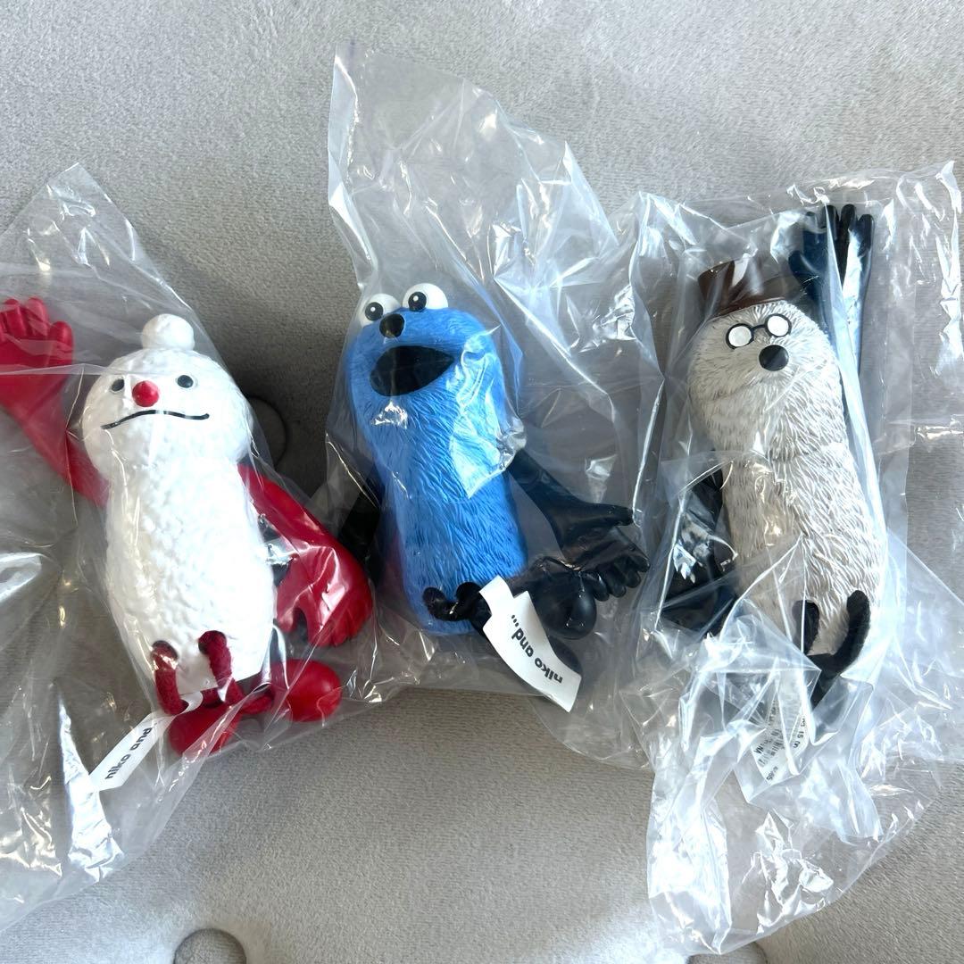 パペットスンスン ニコアンド おすわりオブジェ 3体セット - メルカリ