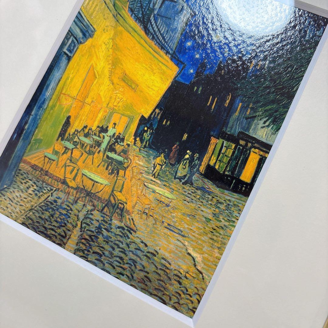 フィンセント・ファン・ゴッホ 『夜のカフェテラス』 シルクスクリーン
