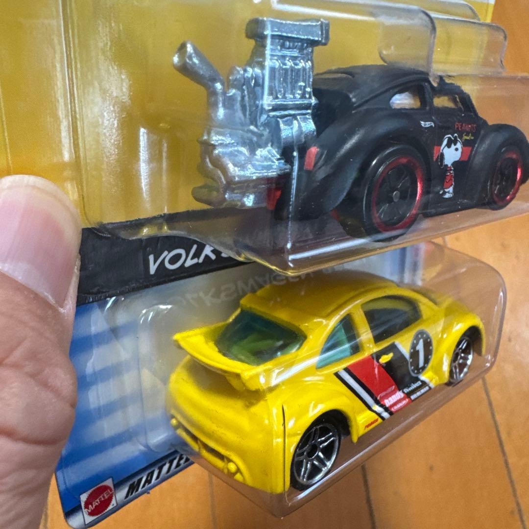 Hot Wheels スヌーピー Volkswagen Beetle セット - メルカリ