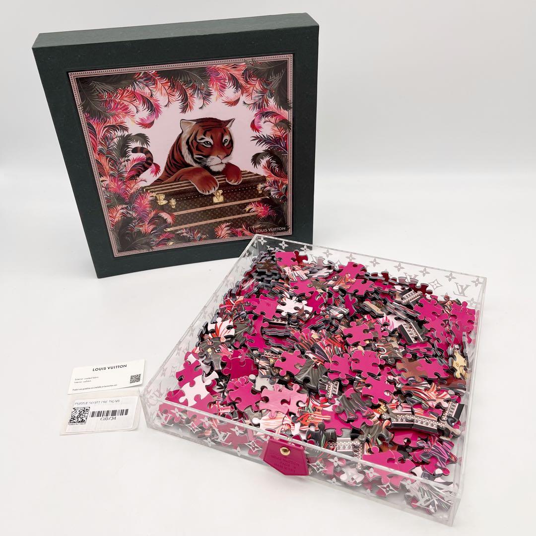 ルイヴィトン パズル・スコット ジグソーパズル 虎 モノグラム 2022