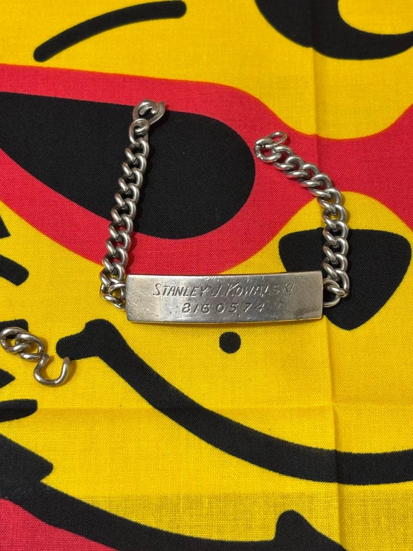 40s！　IDブレスレット　スターリン