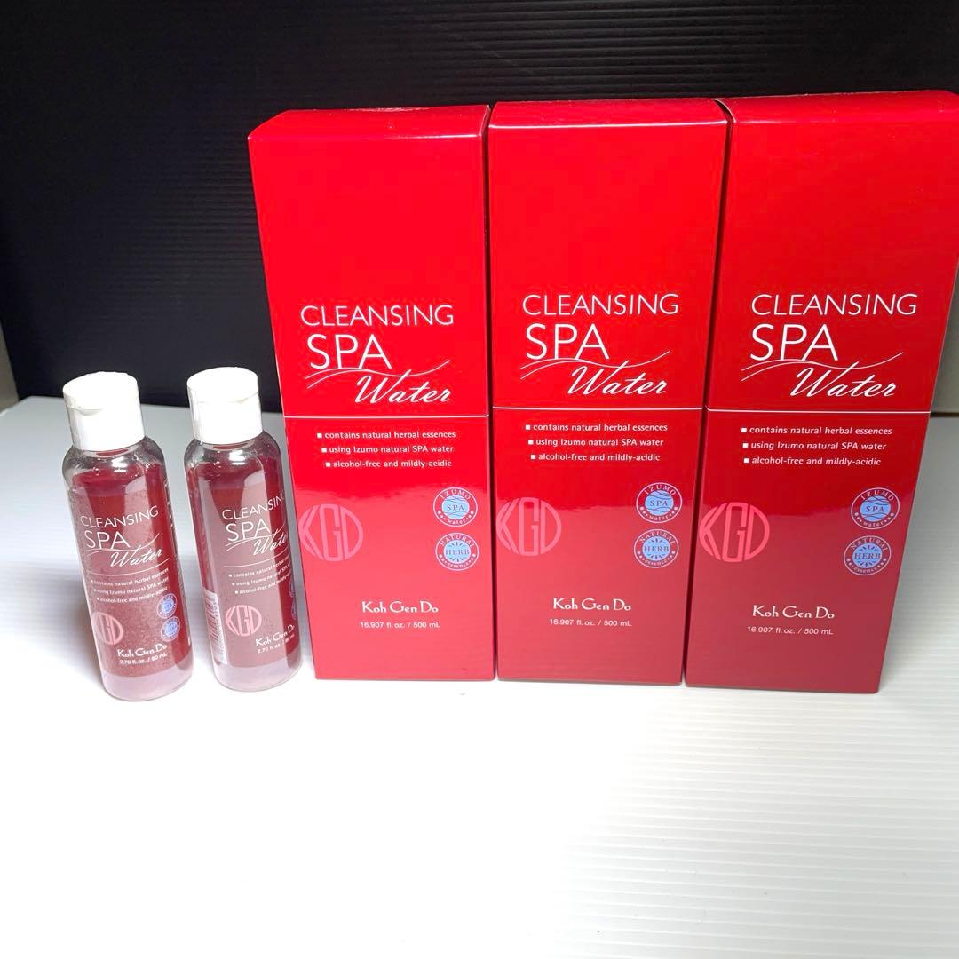 新品　江原道クレンジングスパウォーター 500mL x 3本　80ml x2 本