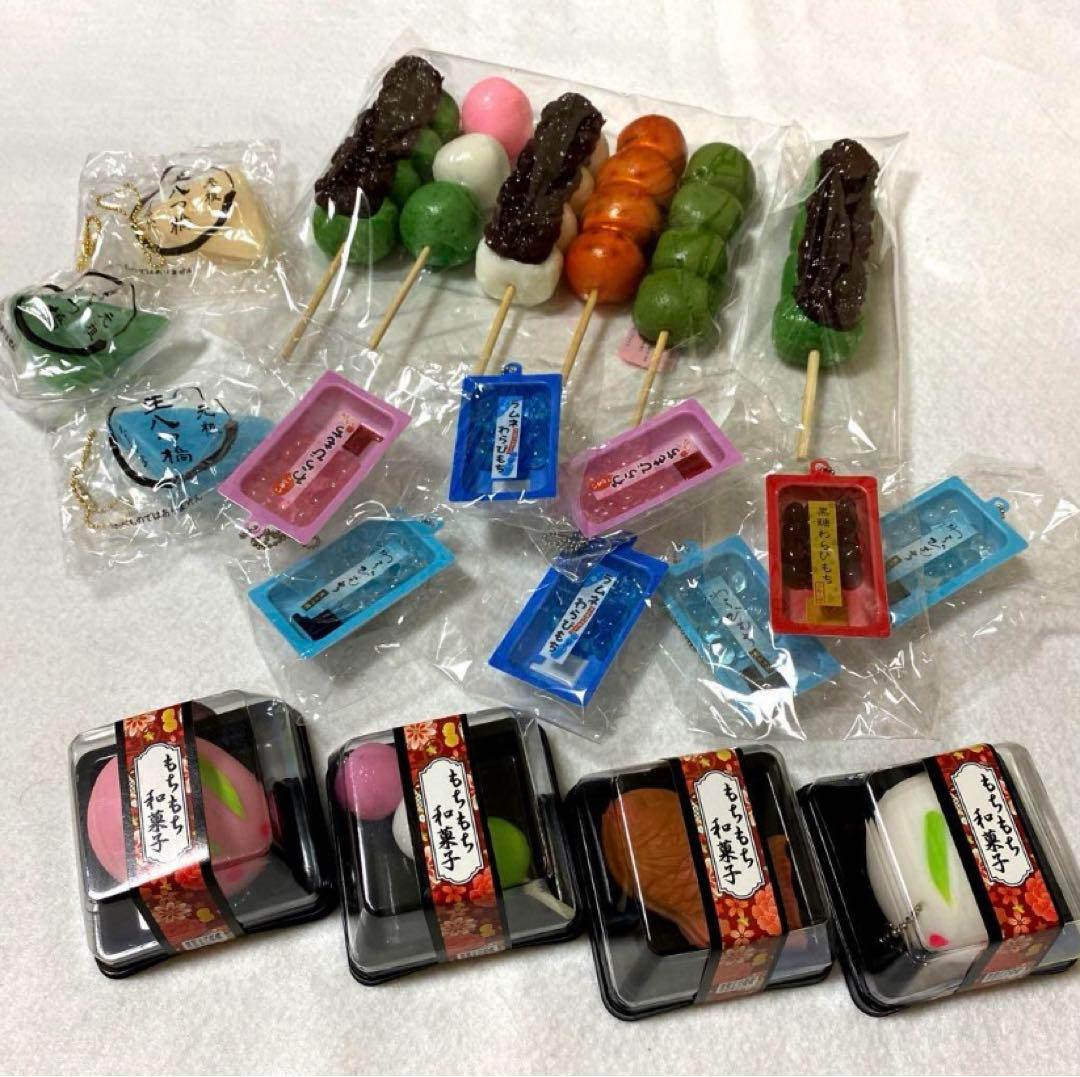 和菓子　食品サンプル　スクイーズ　セット