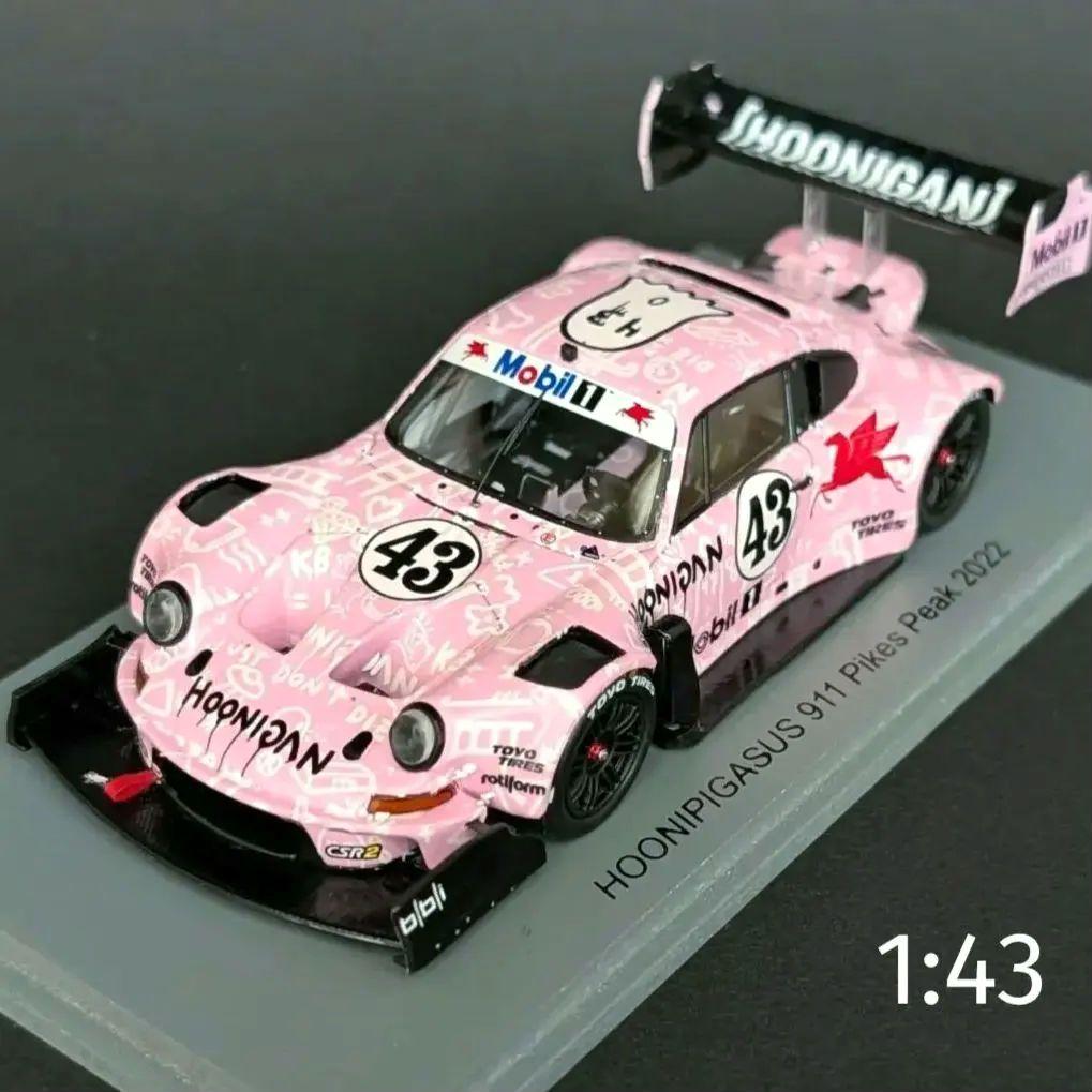 HOONIGAN 1/43 HOONIPIGASUS 911 パイクスピーク スパーク 1/43 HOONIPIGASUS (フーニピガサス) 911 2022 パイクス