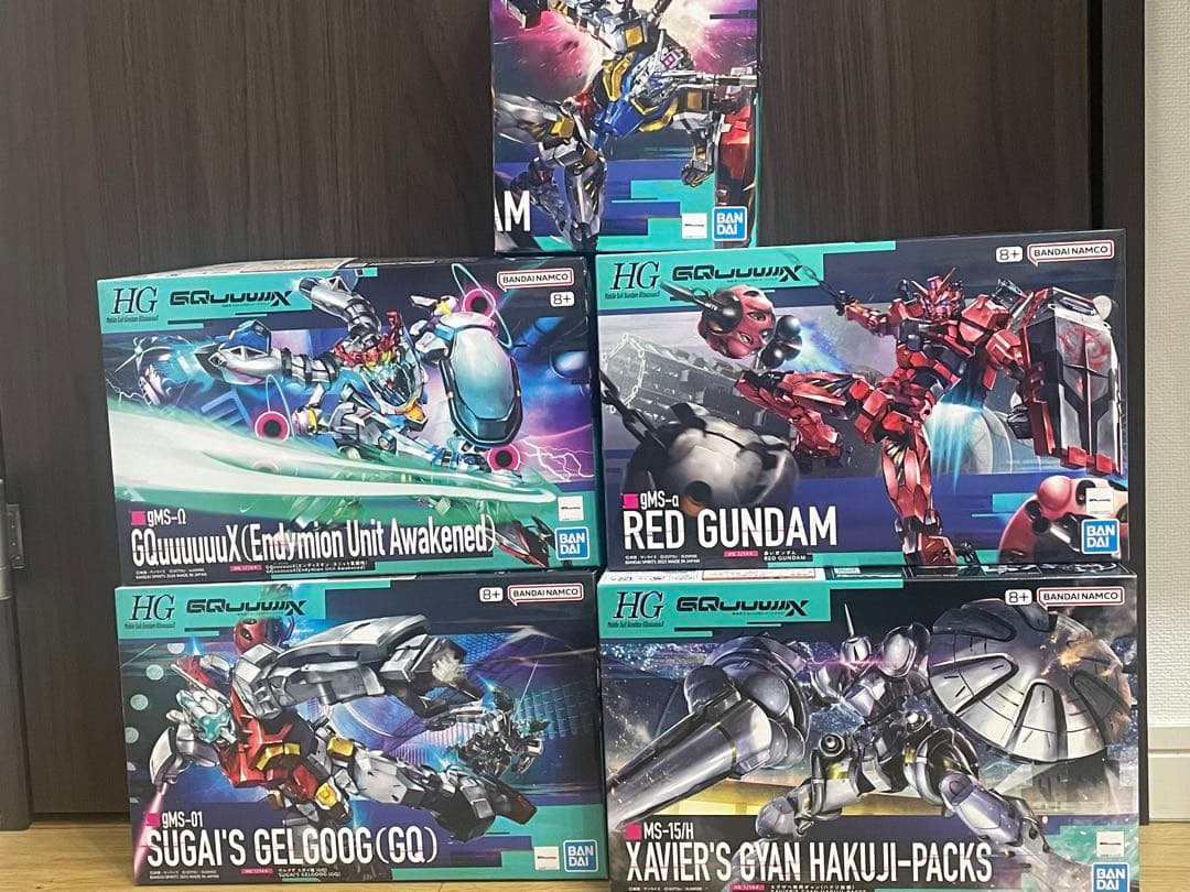 ガンダム　ジークアクス系セット ビットやバズーカ、ハンドパーツなど豊富なパーツがセットに