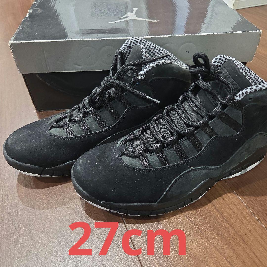 ナイキ　エアージョーダン　レトロ10 ステルス27cm ナイキ エア ジョーダン10 レトロ 