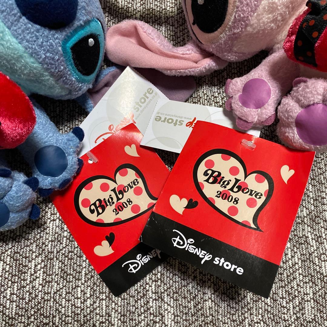 レア】Disney スティッチ エンジェル ディズニーストア ぬいぐるみ