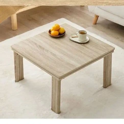 最終お値下げ☆一人用こたつ　ナチュラル木製こたつ