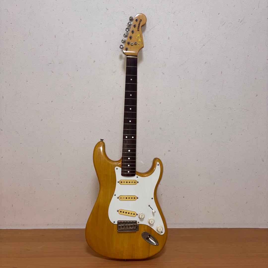 Fresher Strighter エレキギター ナチュラルウッド