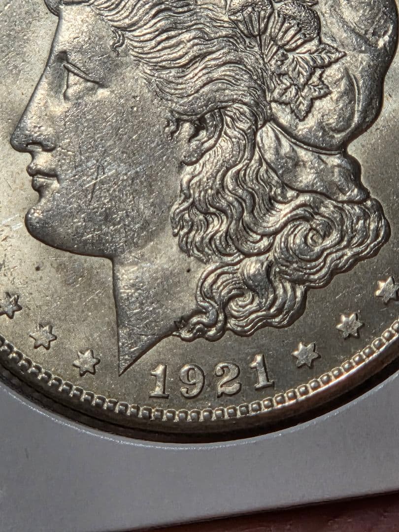 Sミント)アメリカ合衆国 モルガンダラー銀貨 1921 Sの通販はau PAY