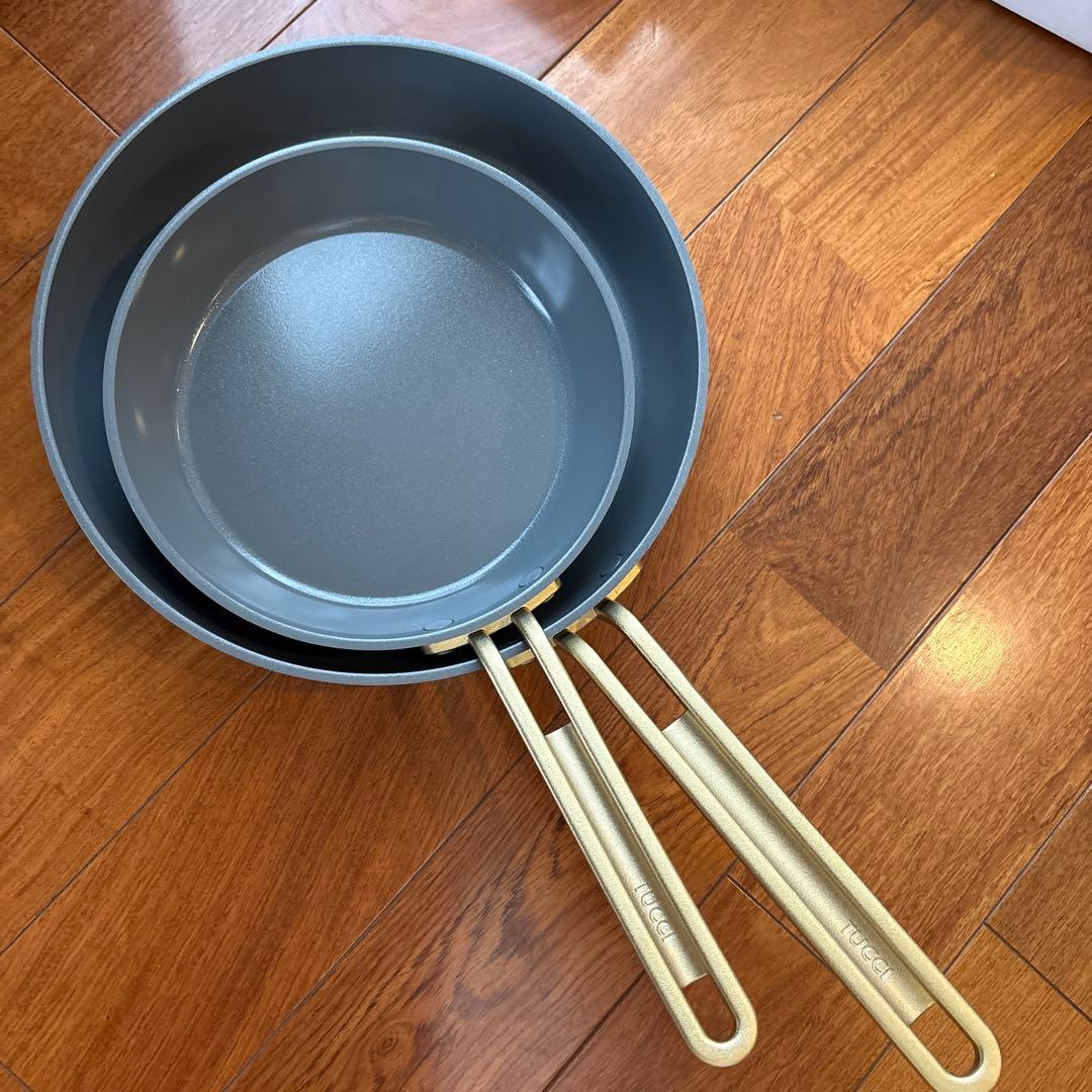 グリーンパンTUCCIコレクション フライパンセット26センチ✖️20センチ
