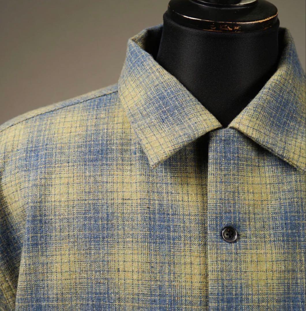 トップス GLAD HAND CHECK SHIRTS 24aw