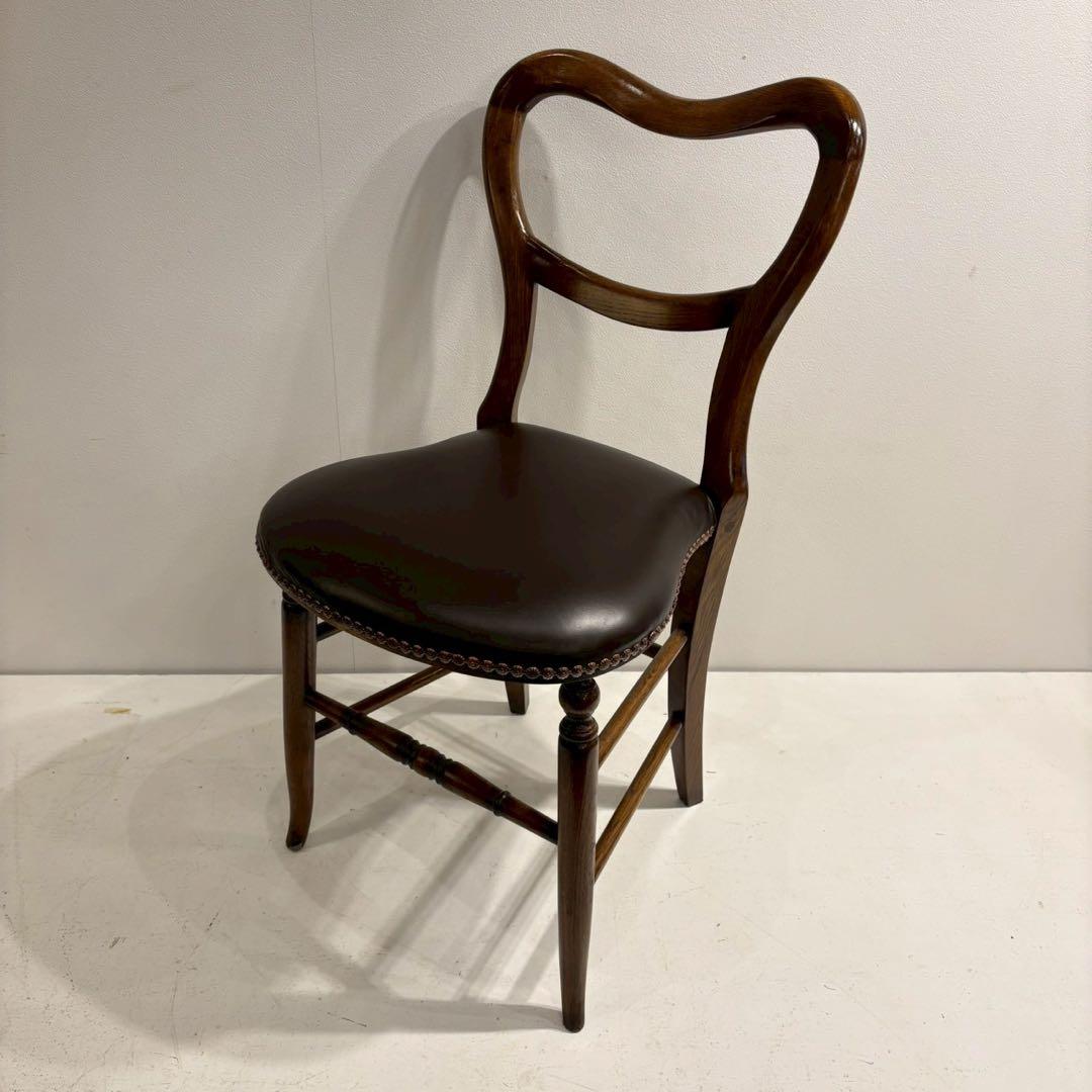 英国アンティークリプロダクト マホガニー バルーンバックチェア 椅子　2/4