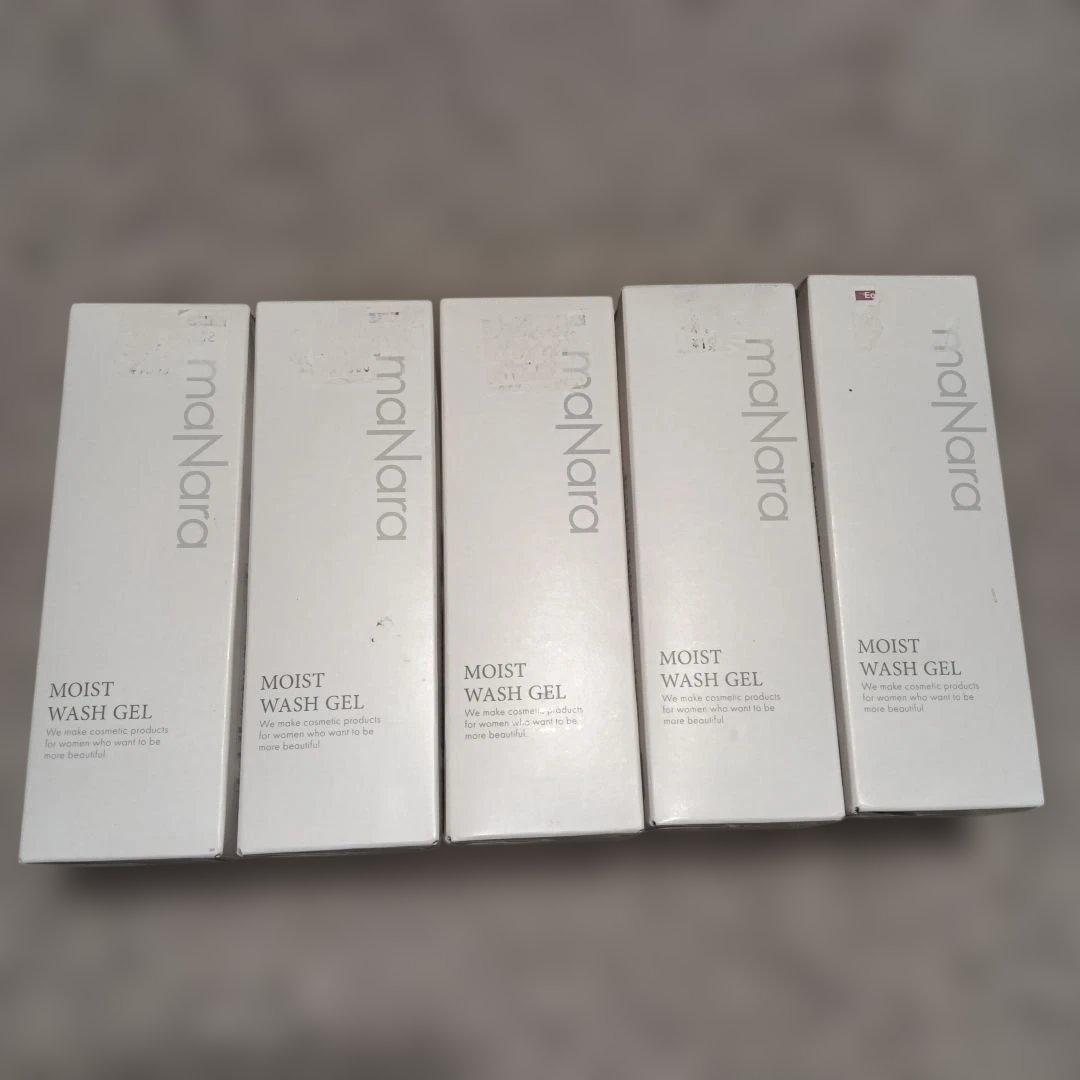 【未使用】マナラ　モイストウォッシュゲル　美容液洗顔料　120ml　5本セット Amazon | MANARA マナラ モイストウォッシュゲル しっとり120ml (洗顔