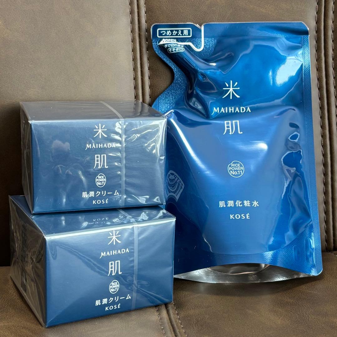 【新品・未開封】MAIHADA 化粧水つめかえ用&クリーム×2