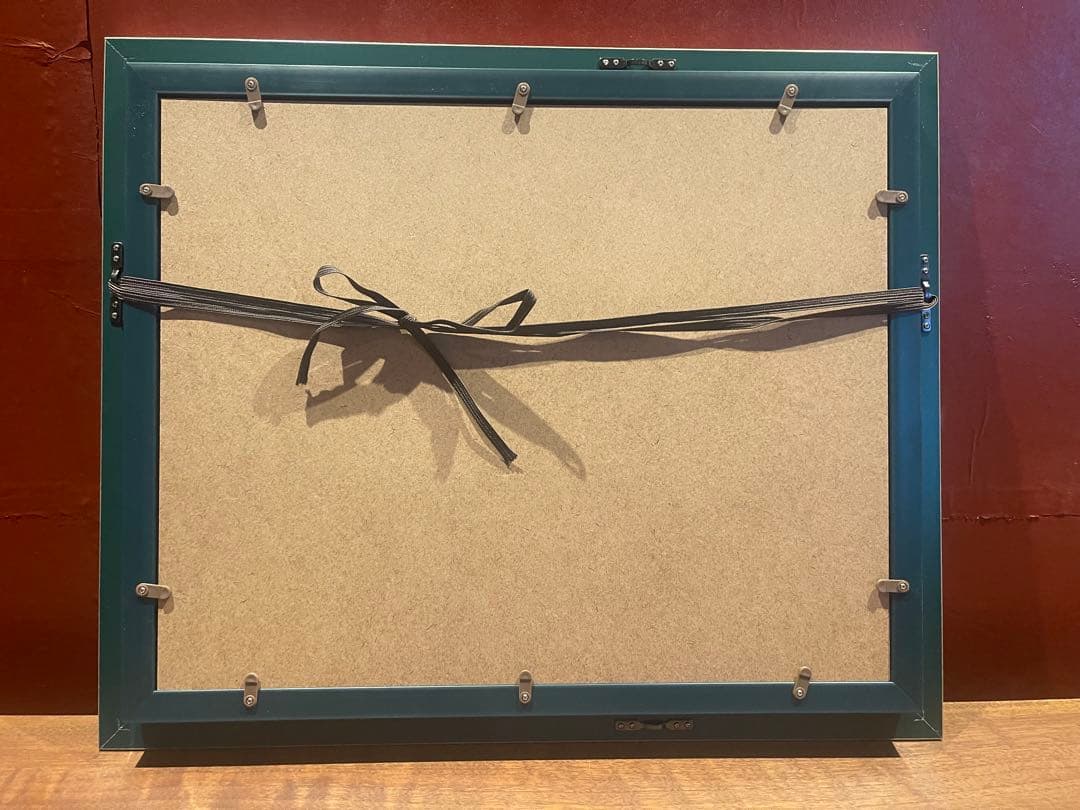 新屋敷 一平 富士山とゴルフ場 日本画