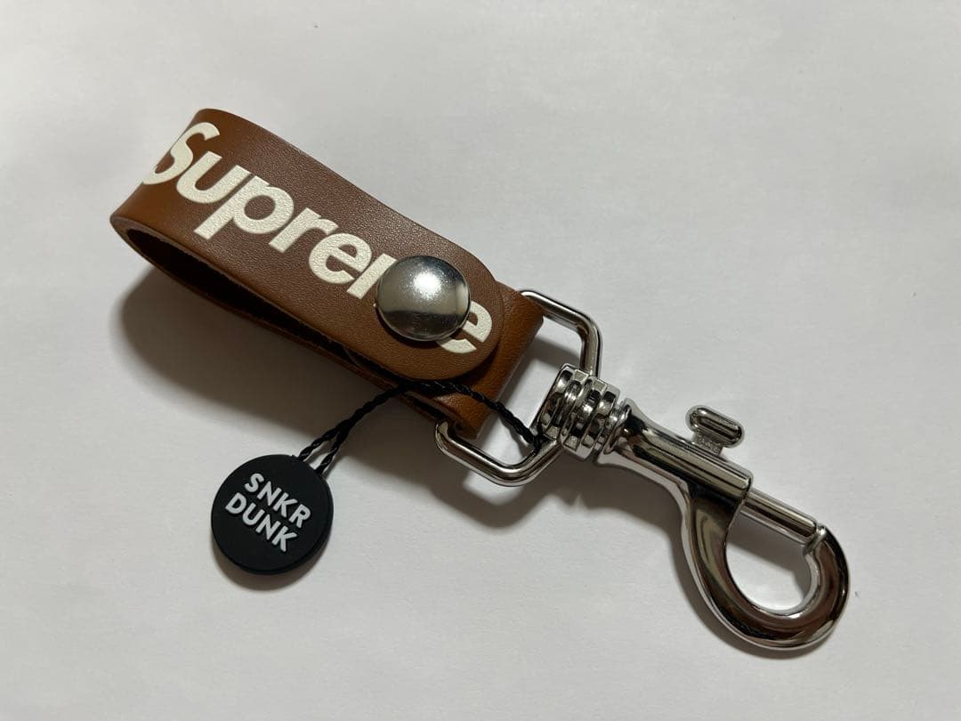 Supreme Leather Key Loop \