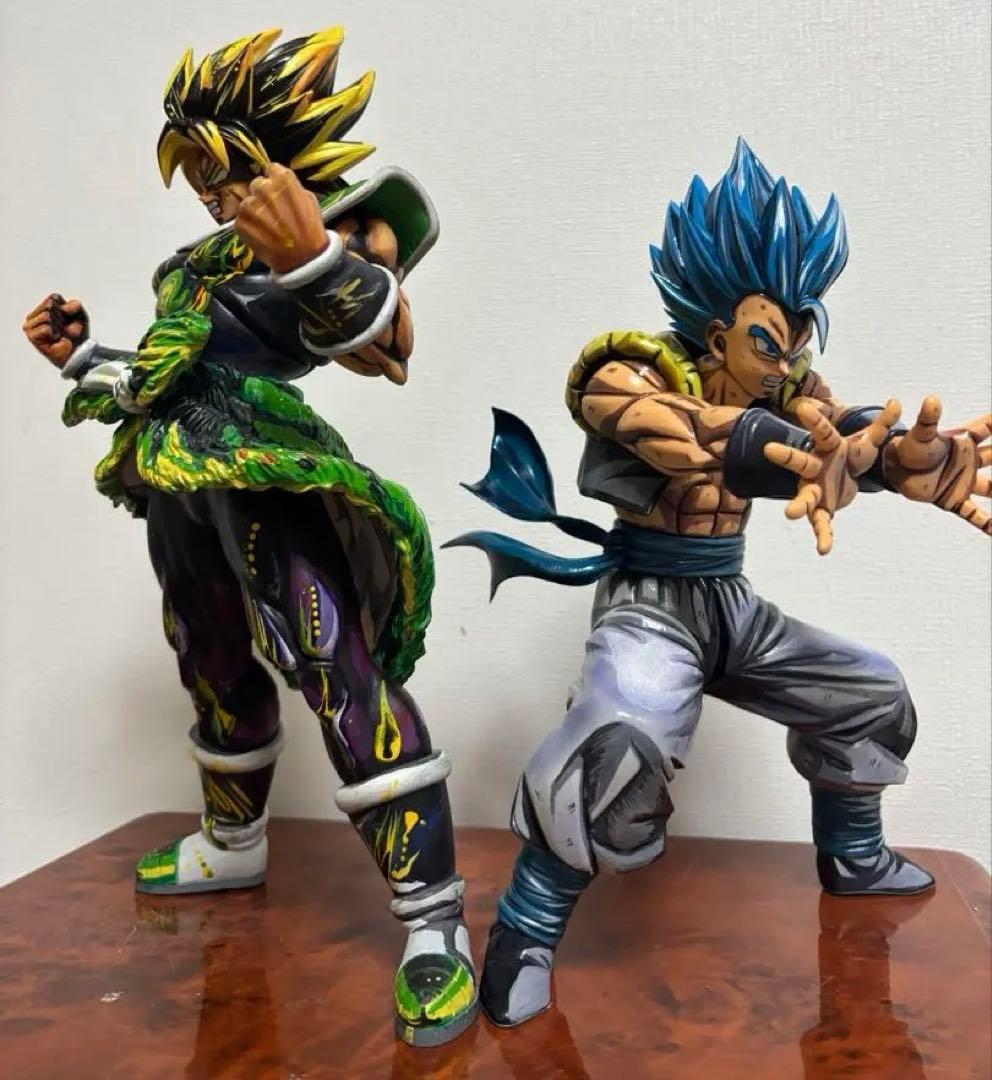 ブロリー andゴジータ　リペイントフィギュアセット Amazon.co.jp: ドラゴンボール超 MATCH MAKERS ［超サイヤ人ブロリー