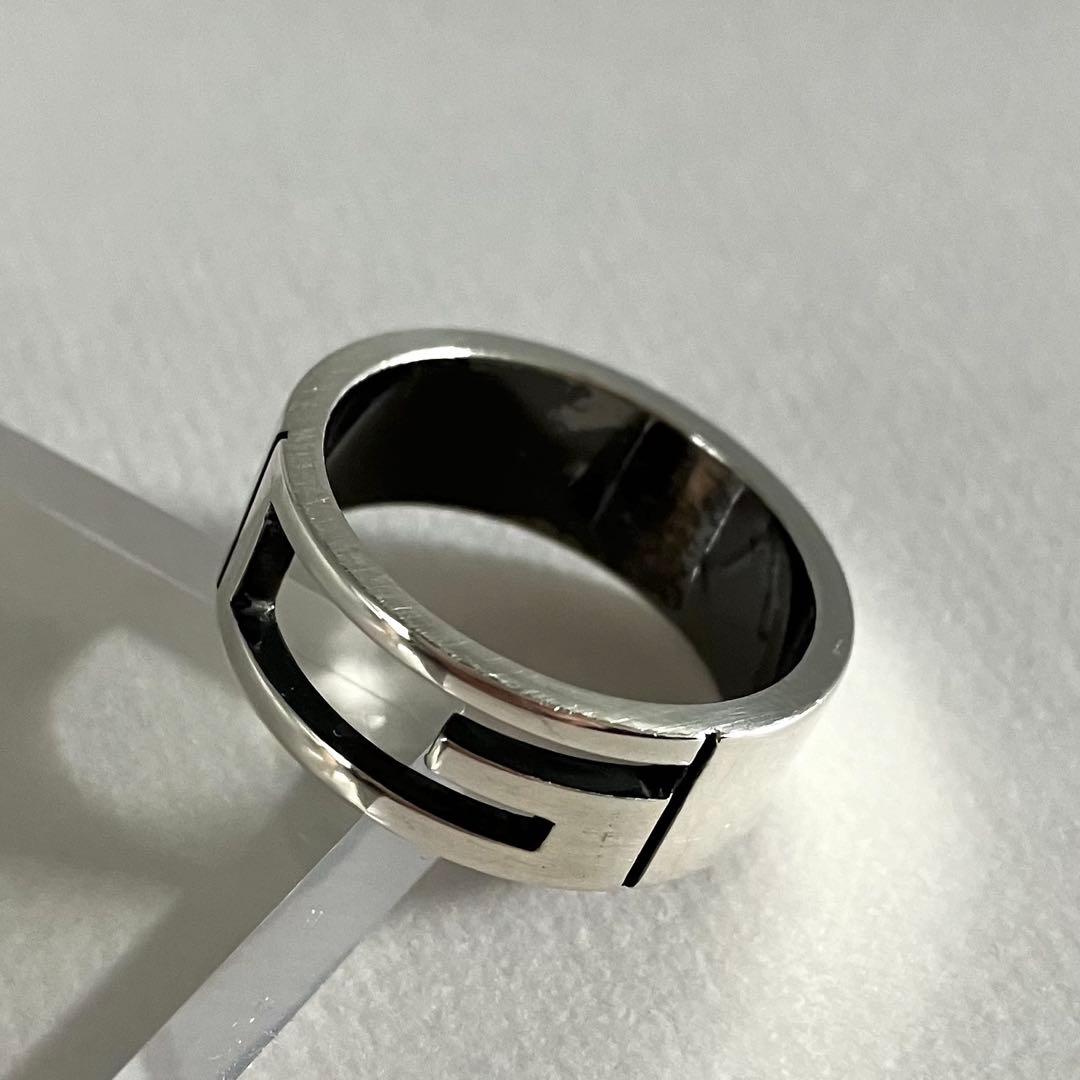 GUCCI グッチ ブランデッドG シルバー925 リング 指輪 約20号 - メルカリ