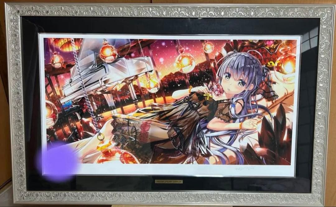 藤真拓哉 PRISM NIGHTDREAM 版画　アールビバン　ミクスドメディア