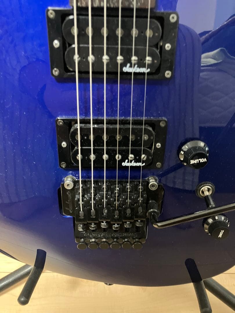Jacksonスーパーディンキースチューデント中信楽器 美品 ブルー
