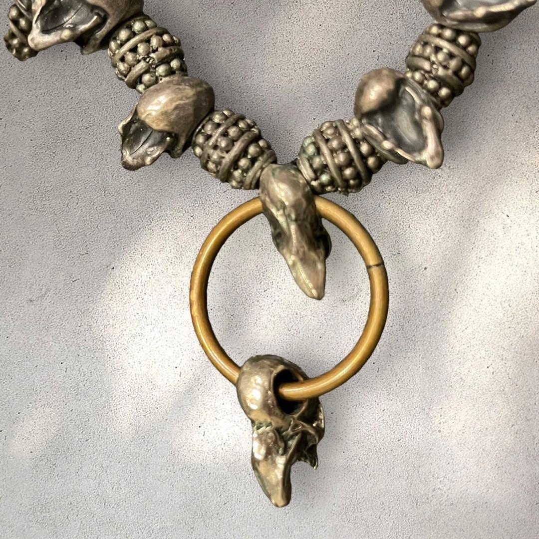 hide 愛用 ネクロマンス necromance スカル ネックレス - メルカリ