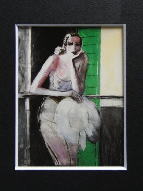 カシニョール（Cassigneul）、ものおもい、希少な画集より