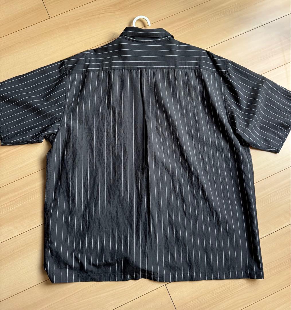 Supreme ストライプ柄 半袖シャツ Lサイズ - メルカリ